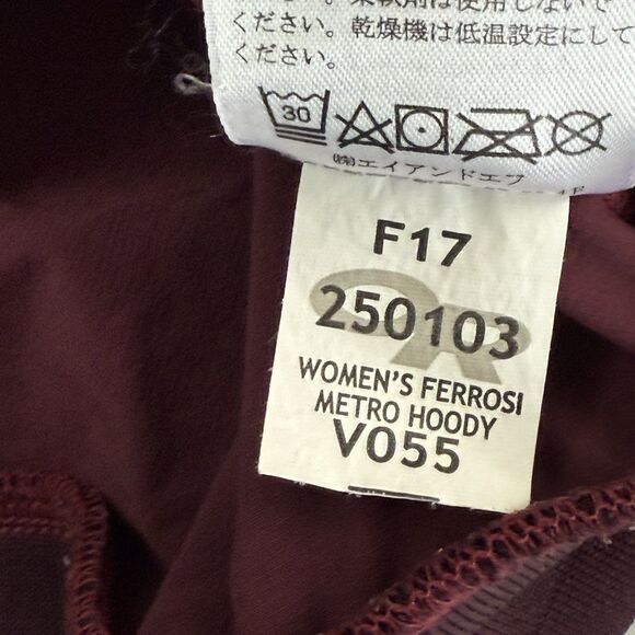 Outdoor Research Ferrosi Metro Hoody Full Zip Jacket Women Large Burgundy Red - Picture 9 of 12